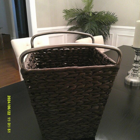 Brown Wicker Basket - Picture 4 of 4